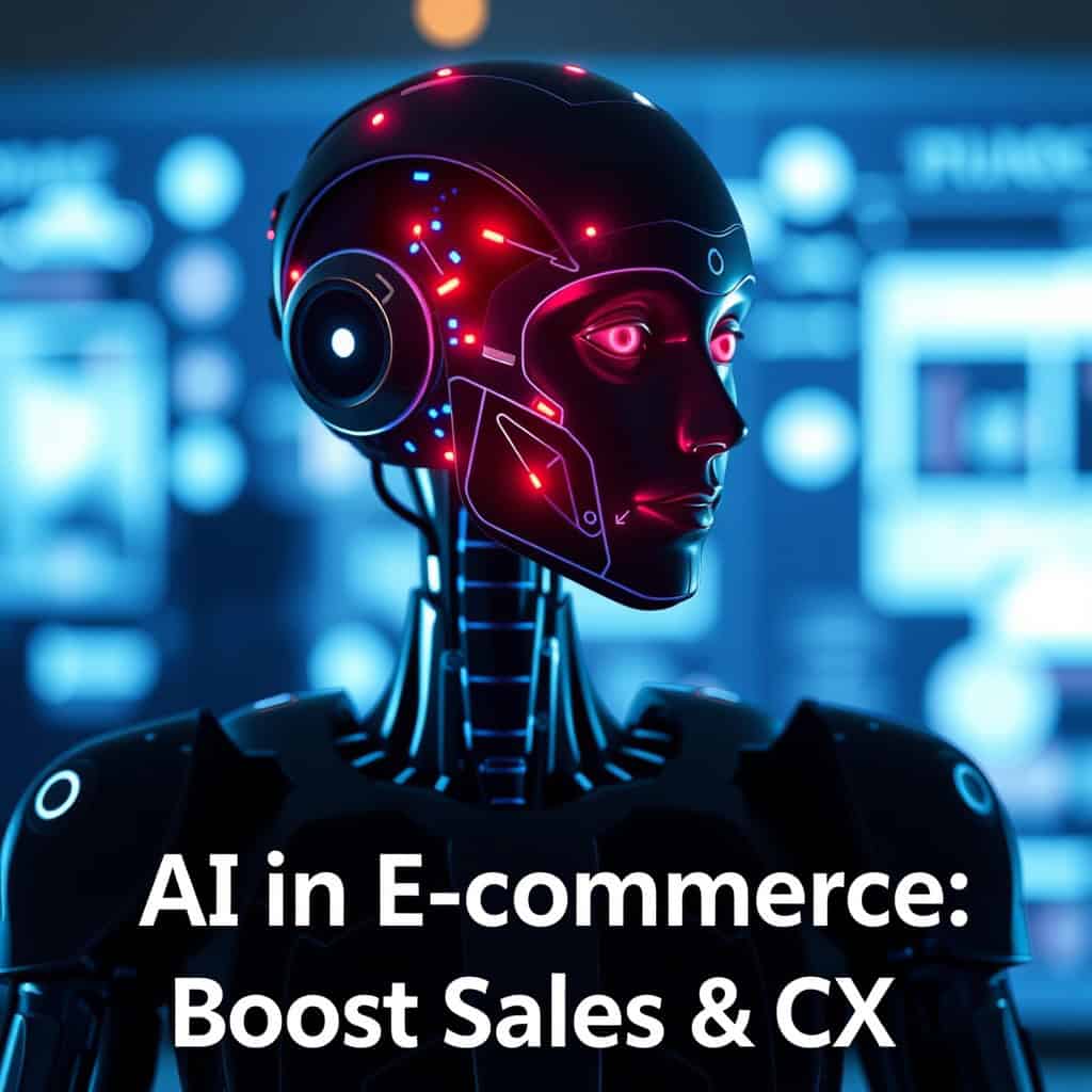 Image showcasing AI in E-commerce: Boost Sales & CX | DIGITALON AI