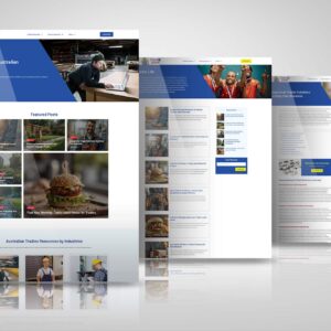 New website design for the company