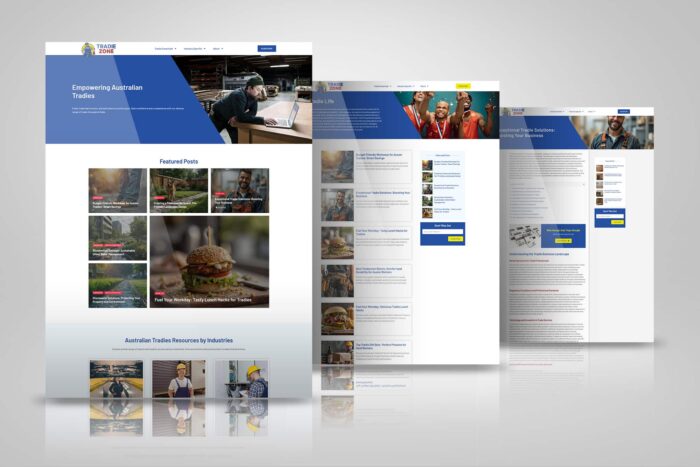New website design for the company