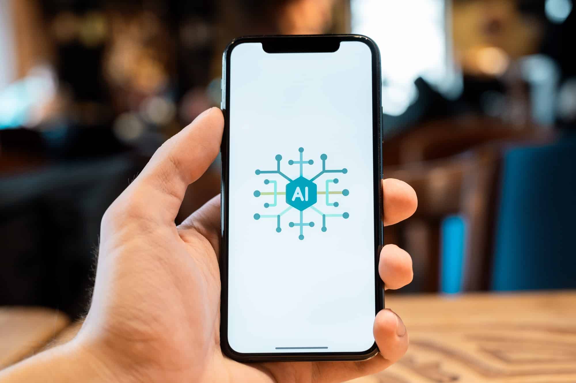 AI phone system on a smartphone