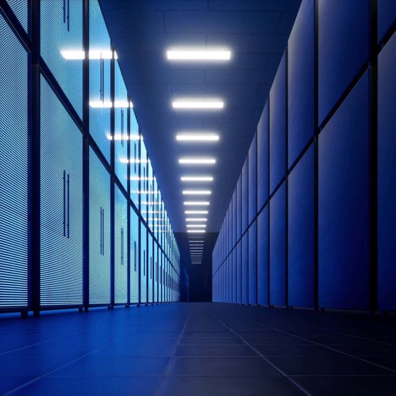 Artificial intelligence Data center Technology vr Global communication network concept digital Data